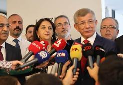 DEM Parti heyetinden Davutoğlu'na ziyaret