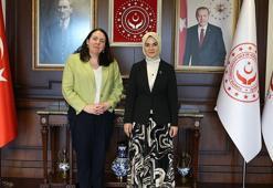 Bakan Göktaş, İrlanda'nın Ankara Büyükelçisi Brosnan'ı kabul etti