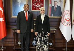 Bakan Göktaş, Bahreyn Krallığı'nın Ankara Büyükelçisi Marzooq'u kabul etti