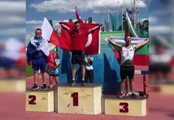 Down sendromlu milli sporcu Mahmut, Avrupa Şampiyonası'ndan 4 madalyayla döndü