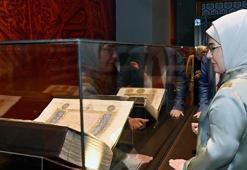 Emine Erdoğan, 'Anadolu Selçukluları Sergisi'ni ziyaret etti