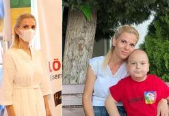 Kemik kanseri hastası oğlu için kendi tedavisini yarım bıraktı