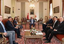 TBMM Başkanı Kurtulmuş, siyasi partilerin grup başkanvekillerini kabul etti