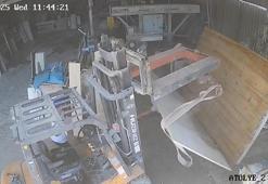 Üzerine 300 kiloluk mermer plaka düşen Furkan öldü; o anlar kamerada