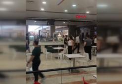 Beylikdüzü’nde AVM’nin yemek katında asma tavan çöktü: 1 yaralı