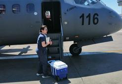 Kalp grefti, Hava Kuvvetleri'ne ait uçakla İzmir'e ulaştırıldı