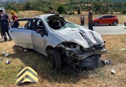 Takla atan otomobildeki 7 yaşındaki Azra öldü, ailesi yaralı