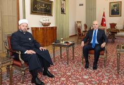 TBMM Başkanı Kurtulmuş, Karadağ İslam Birliği Başkanı Fejzic'i kabul etti