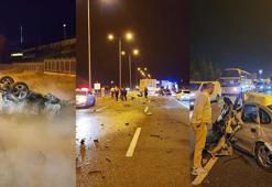 Sürücüsünün ters yöne girdiği otomobil, karşı yönden gelen otomobille çarpıştı: 2 ölü