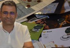 Koleksiyonundaki pullarla tarihe ışık tutuyor