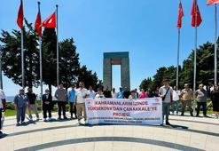 Yüksekovalı şehit yakınları ve gaziler Çanakkale’yi ziyaret etti