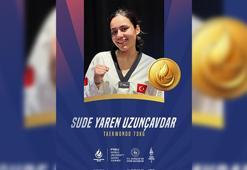 Sude Yaren Uzunçavdar’dan 2025 Dünya Üniversite Yaz Oyunları'nda altın madalya