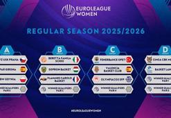 Kadınlar EuroLeague ve EuroCup 2025-26 normal sezon grupları ve eleme eşleşmeleri belli oldu