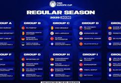 FIBA Avrupa Kupası 2025-26 Sezonu kura çekimi yapıldı