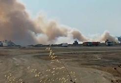 Silivri'de çöp döküm sahasında çıkan yangın kontrol altına alındı