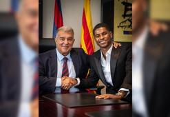 Barcelona, Marcus Rashford'u duyurdu