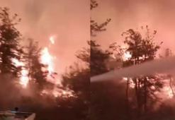 Sakarya Geyve'de orman yangını büyüyor; yerleşim yerleri tehdit altında