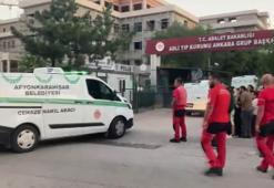 Orman şehitlerinin naaşları Ankara Adli Tıp Kurumu'na getirildi