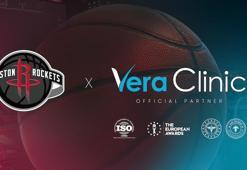 Vera Clinic, Houston Rockets’ın resmi sponsorları arasına katıldığını duyurdu