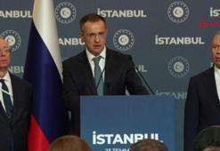 Rusya heyeti, Türkiye-Rusya-Ukrayna Üçlü Toplantısı'nın ardından basın toplantısı düzenledi