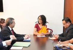 Bakan Tekin, Sri Lanka Başbakanı Amarasuriya ile görüştü