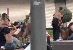 Batman’da genç kızların kavgası kamerada