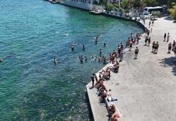 İstanbul'da sıcak havadan bunalanlar boğazda serinledi