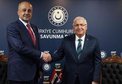 Bakan Güler, Irak Savunma Bakanı Sabit Muhammed Said El-Abbasi ile görüştü