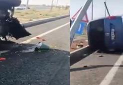 Batman’da hafif ticari araç elektrik direğine çarptı: 2 ölü, 4 yaralı