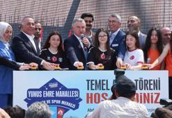 Bakan Bak temel atma töreninde konuştu: Sporun gücünü kullanmamız lazım