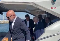 Aziz Yıldırım ve Hakan Bilal Kutlualp, YDK Toplantısı'na aynı tekneyle geldi