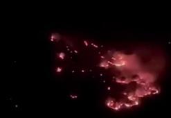 Elazığ’da örtü yangını; ekipler müdahale ediyor