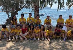 Lösemili çocuklar ve hayatlarını onlara adayan anneler tatilde