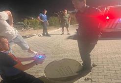 Temizlemek için girdikleri atık su hattında zehirlenen 2 kişi, tedaviye alındı