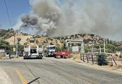 Aydın’da tarım arazisinde yangın