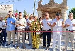 Safiye Soyman, vefat eden oğlu adına çeşme yaptırdı