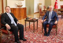 TBMM Başkanı Kurtulmuş, AB Türkiye Delegasyon Başkanı Ossowski'yi kabul etti
