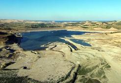 Tekirdağ'daki Naip Barajı’nda su seviyesi, yüzde 1’in altına düştü