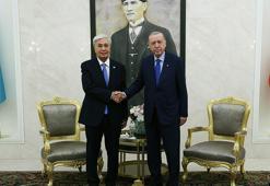 Cumhurbaşkanı Erdoğan, Kazakistan Cumhurbaşkanı Tokayev'i resmi törenle karşıladı