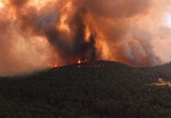 Bursa'da orman yangınları 3'üncü gününde; gözyaşları ve panikle eşini aradı