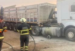 Mardin'de TIR'ın yakıt deposu patladı: 7 yaralı