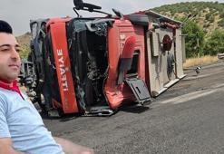 Yangına giderken kazada yaralanan itfaiye eri kurtarılamadı