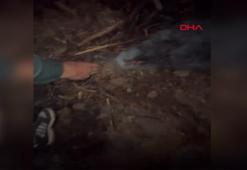 Bursa'da ormanı yakmaya çalışan şüpheliyi vatandaşlar fark etti