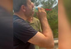 Şarampole devrilen su tankerinin kazadan önce son görüntüleri ortaya çıktı