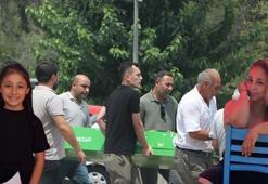 İnfaz koruma memurunun öldürdüğü eşi ve kızı toprağa verildi