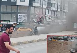 Bitlis’te doğal gaz hattında patlama