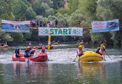 Tunceli’de Rafting Türkiye Şampiyonası yarışları başladı