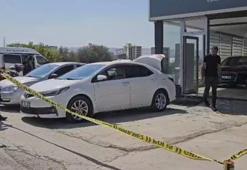 Oto galeriye ateş açıldı: 1 yaralı