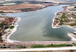 Tekirdağ’daki Türkmeneli Göleti’nde su seviyesi yüzde 5’in altına düştü