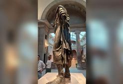 Marcus Aurelius’un heykeli Cumhurbaşkanlığı Millet Kütüphanesi’nde